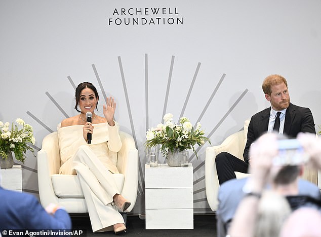 It comes after DailyMail.com previously revealed that Archewell had received $10million from an unidentified billionaire via the Silicon Valley Community Foundation in 2021