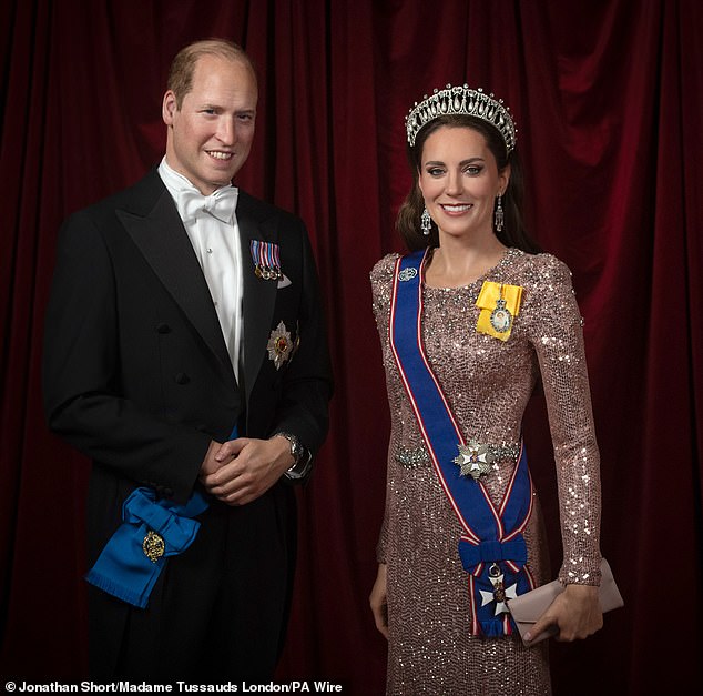 The extraordinarily lifelike figure will join a revamped Prince William on display at the Baker Street tourist attraction
