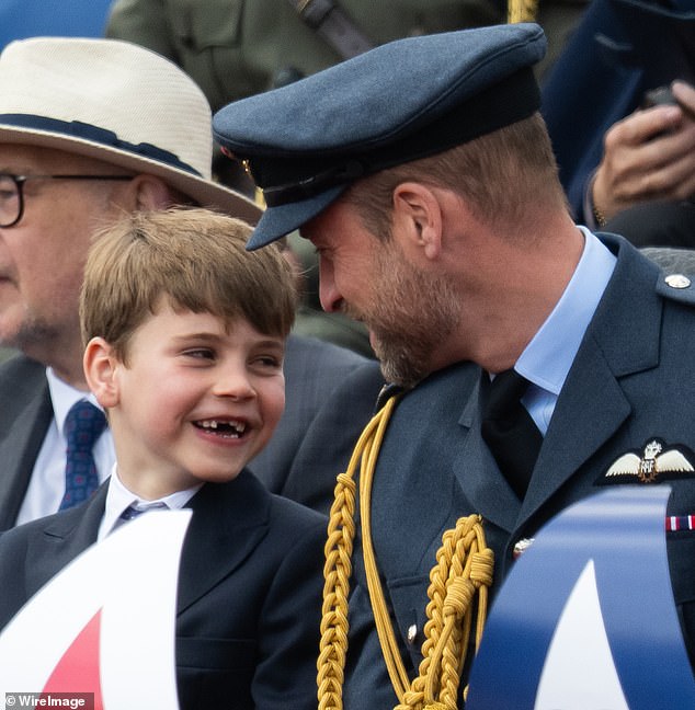 Prince Louis supports about 'five different football teams', Prince William claimed today