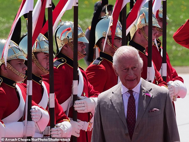 Prior to the trip, Charles was reportedly 'concerned' about the growing friction between Canada and the US