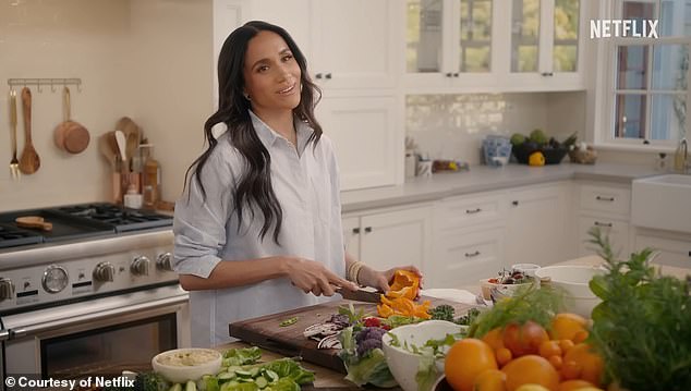The Duchess of Sussex on her lifestyle show With Love, Meghan, on Netflix earlier this year