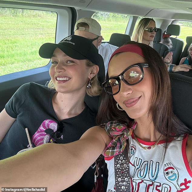 Bella and Gigi Hadid have revealed their stunning secret half-sister Aydan Nix in an exclusive statement to the Daily Mail - but it's far from being the only surprising family connections the models have