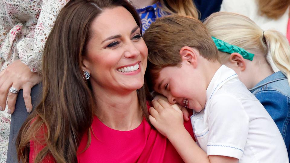 Kate Middleton and Prince Louis