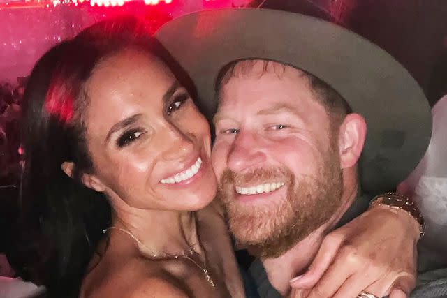 Meghan Markle/Instagram Meghan Markle and Prince Harry attend the final show of Beyonce's Cowboy Carter tour at SoFi Stadium in Los Angeles on May 9, 2025