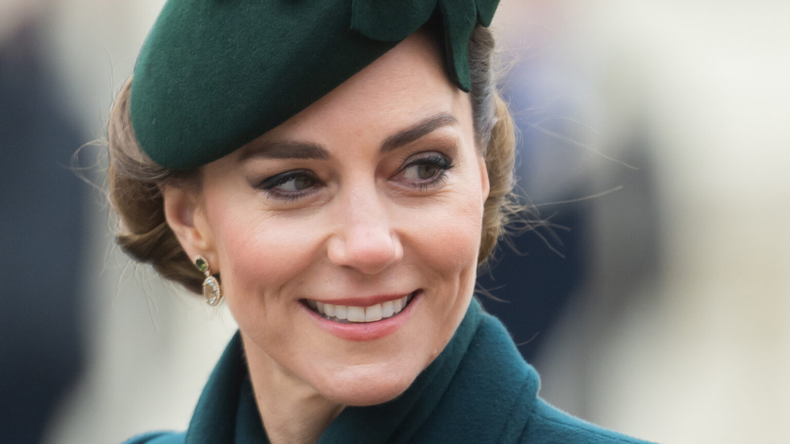 Princess Kate Is “Allergic to Any PR Gimmicks” and Takes Inspiration From This Unexpected Royal as She Prepares to be Queen Kate Middleton wearing a green hat and coat