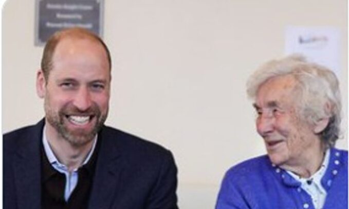 Double Royal delight for Forfar centenarian Chris