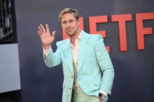 Ryan Gosling at the premiere of "The Gray Man" held at TCL Chinese Theatre on July 13, 2022 in Los Angeles, California.