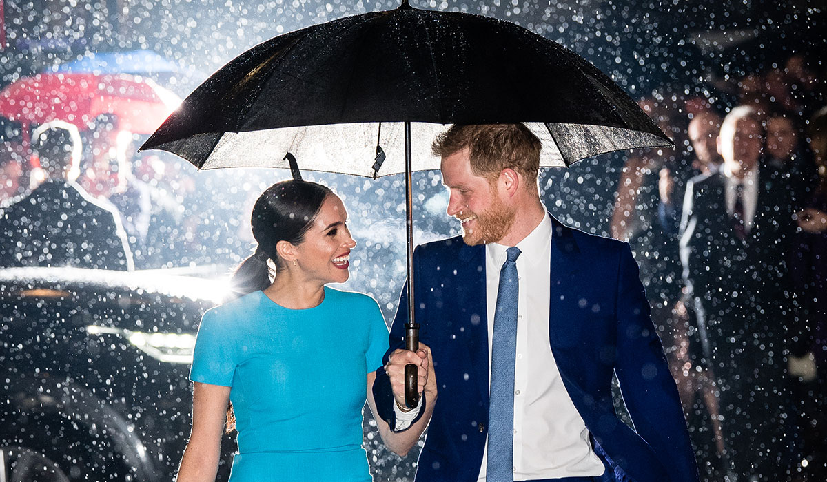 LONDON, ENGLAND - MARCH 05: Prince Harry, Duke of Sussex and Meghan, Duchess of Sussex attend The Endeavour Fund Awards at Mansion House on March 05, 2020 in London, England. (Photo by Samir Hussein/WireImage)