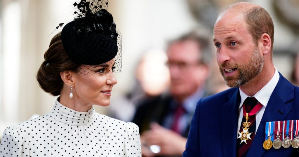 Kate Middleton Turns Heads in Vintage Polka Dots at VE Day Event Kate Middleton Turns Heads in Vintage Polka Dots at VE Day Event