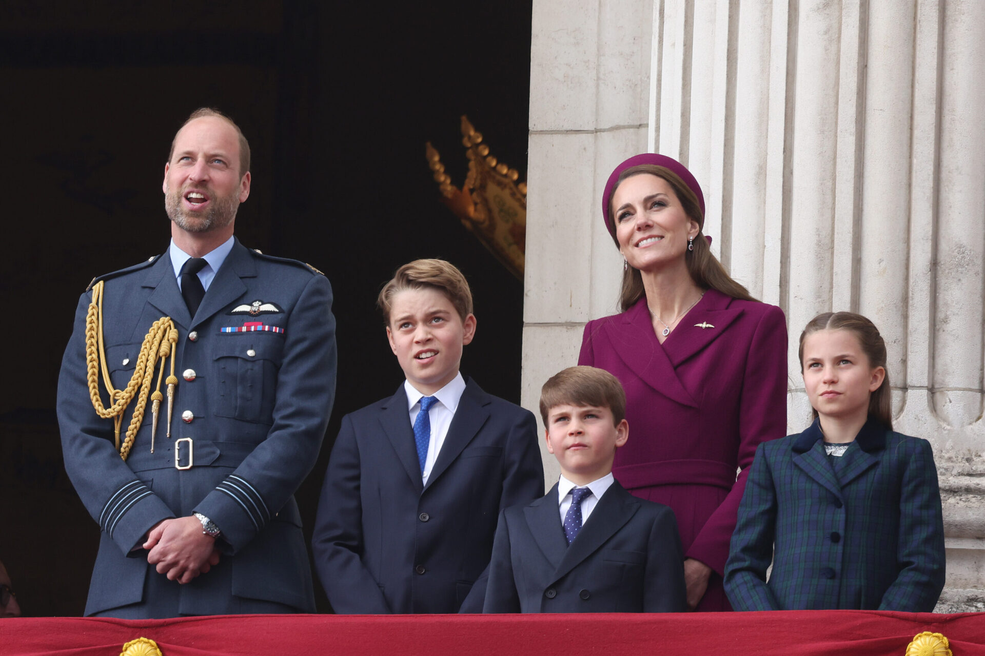 Kate Middleton, Prince William, Prince George, Princess Charlotte, Prince Louis