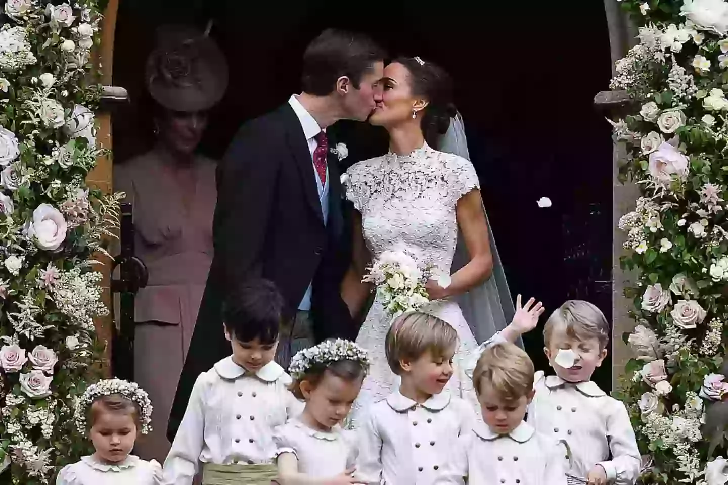 The couple set some strict rules for their big day (JUSTIN TALLIS/POOL/AFP via Getty Images)