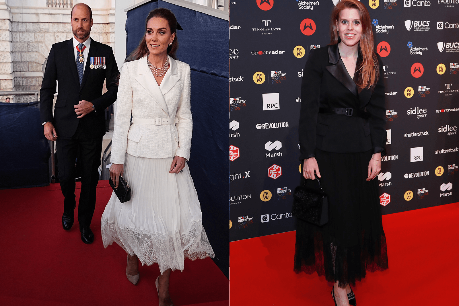 Image may contain Priscilla Faia Prince William Duke of Cambridge Fashion Adult Person Premiere and Red Carpet