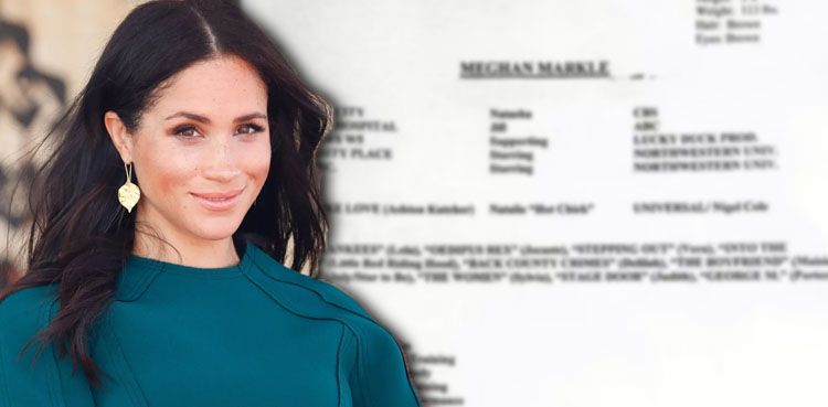 Meghan Markle old CV resurfaces Meghan Markle old CV resurfaces
