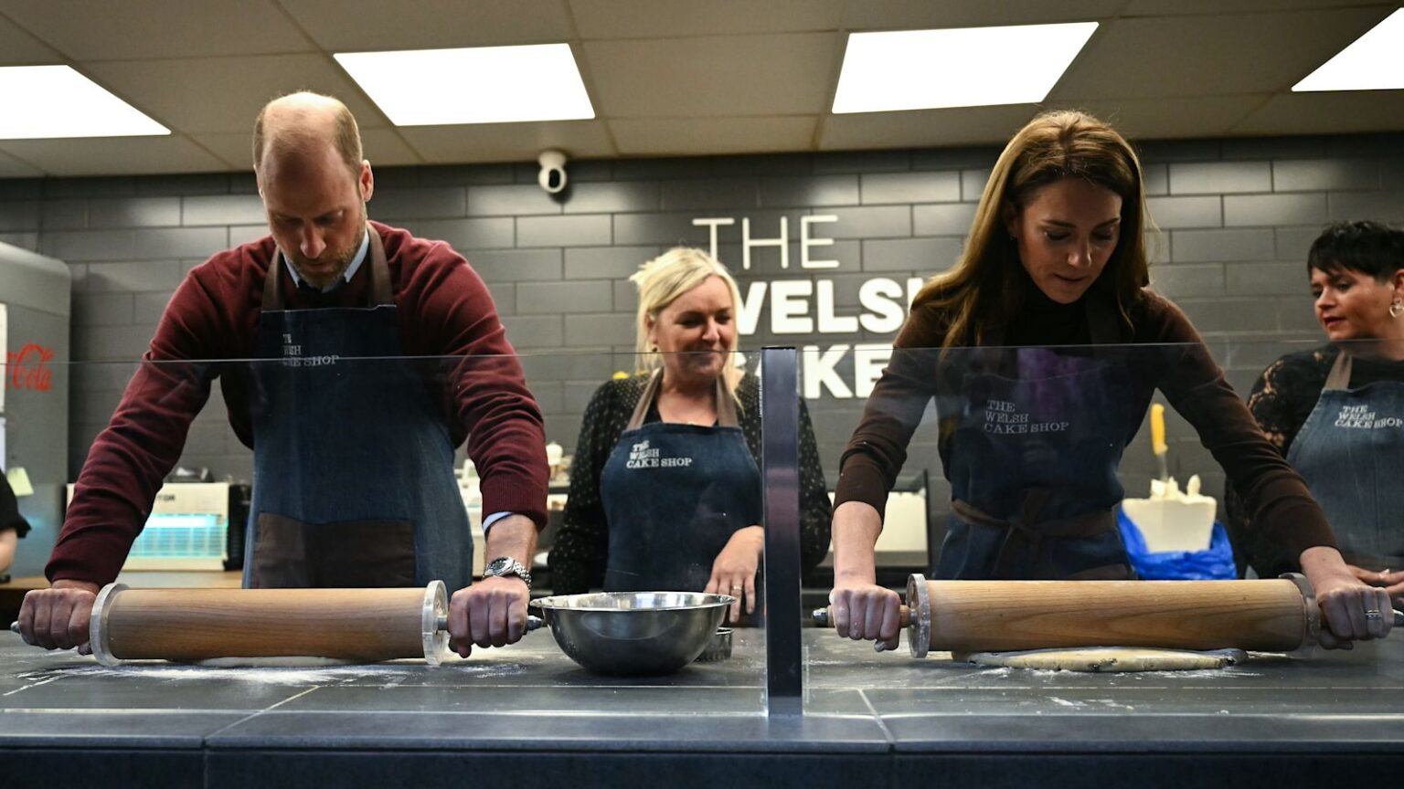 The Prince and Princess of Wales go head to head in Welsh cake making challenge The Prince and Princess of Wales go head to head in Welsh cake making challenge