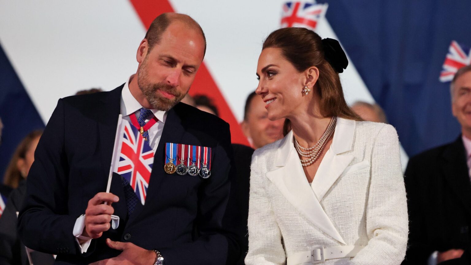 The Prince and Princess of Wales attended the VE Day concert in 2025