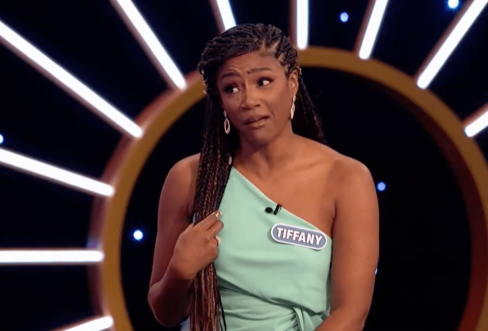 Tiffany Haddish on Celebrity Wheel of Fortune.