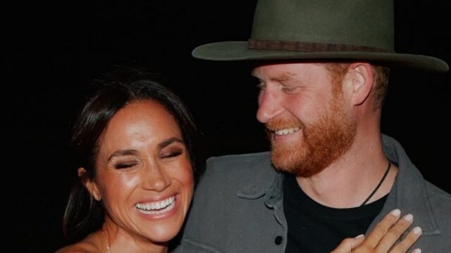 Meghan was also seen dancing while wearing Harry’s hat. (Photo Credit: Instagram)