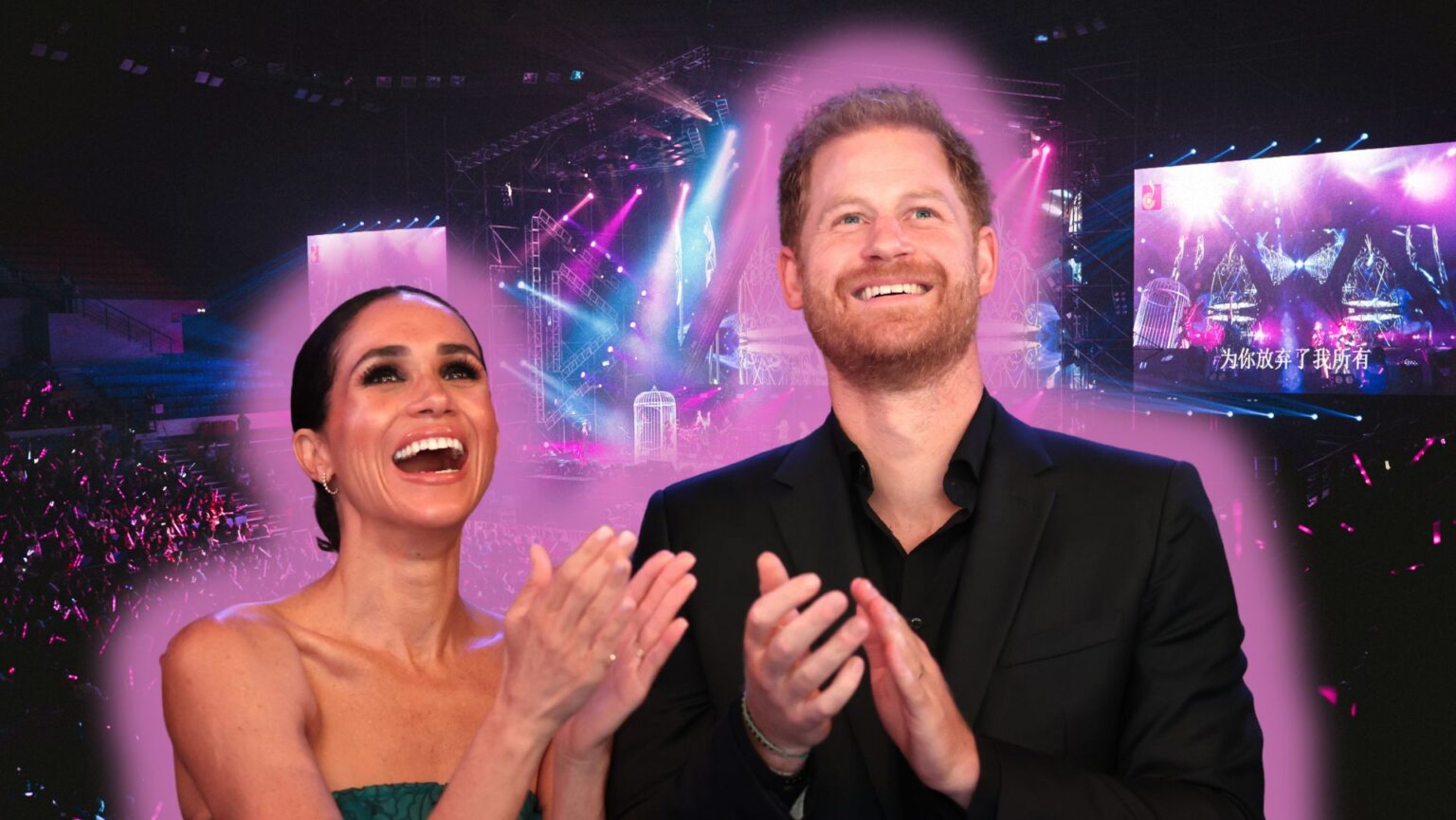 Meghan Markle & Prince Harry’s Rockin’ Date Night Meghan Markle & Prince Harry's date night at Beyonce' Concert