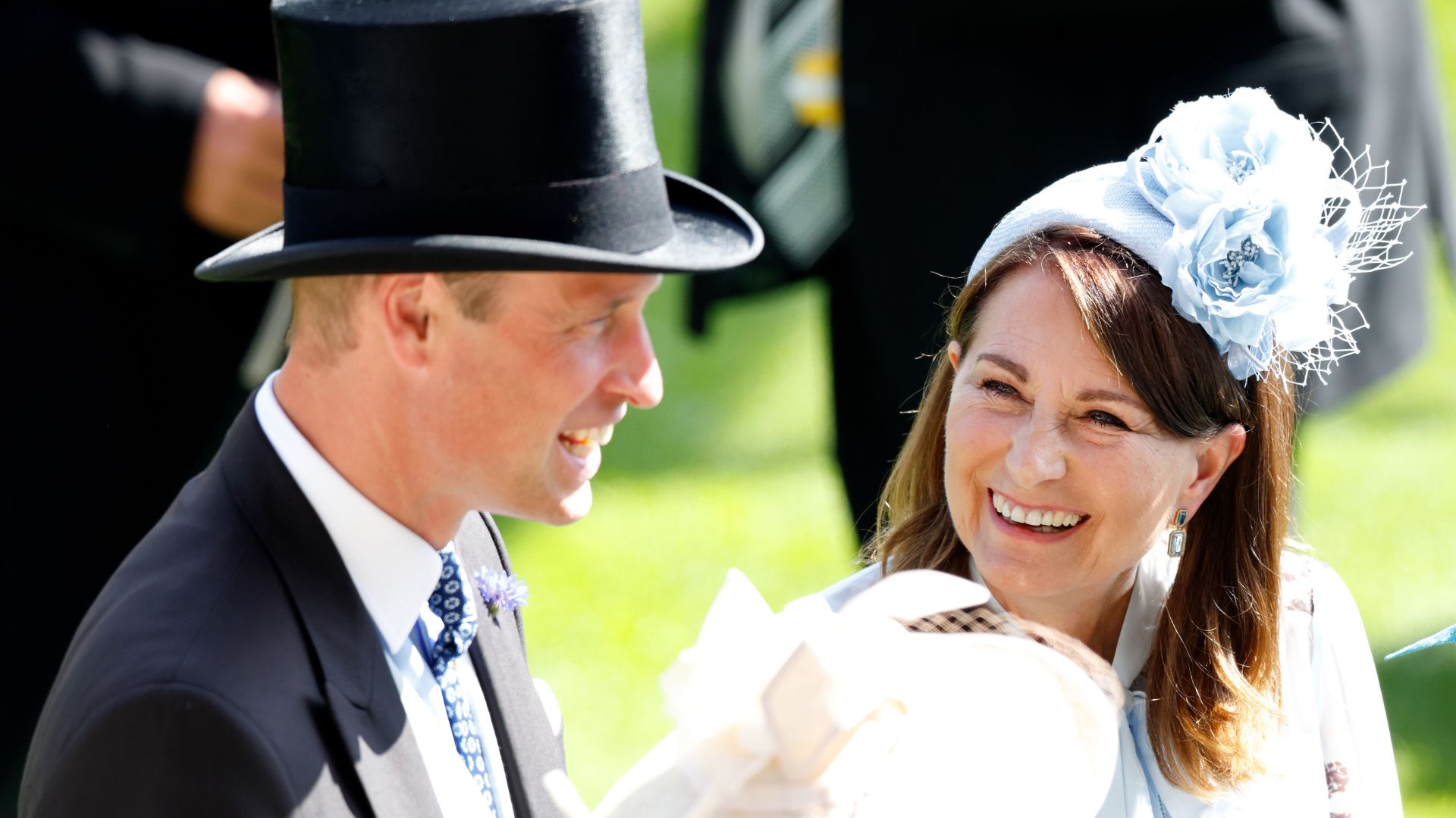 Prince William and Carole Middleton attend day two of Royal Ascot 2024