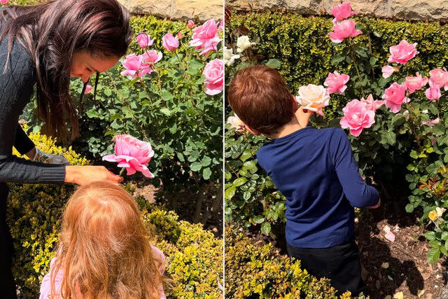 Meghan, Duchess of Sussex/Instagram (Left) Meghan Markle and Princess Lilibet; (Right) Prince Archie.