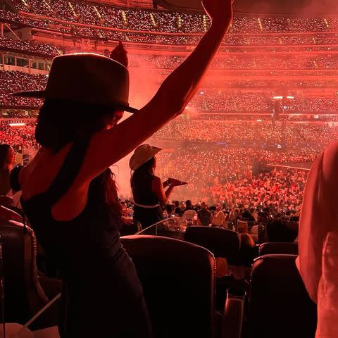 Meghan, Duchess of Sussex/Instagram Meghan Markle dancing at a Beyoncé concert in L.A. on May 9, 2025