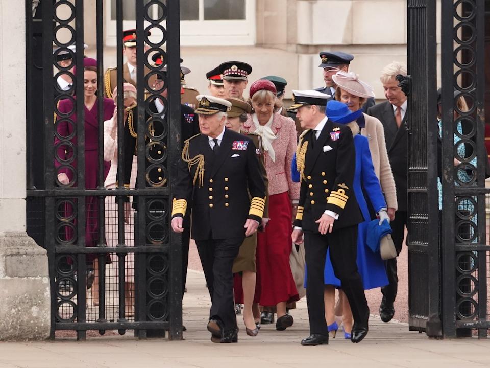 King Charles III and Queen Camilla (Jonathan Brady/PA Wire)