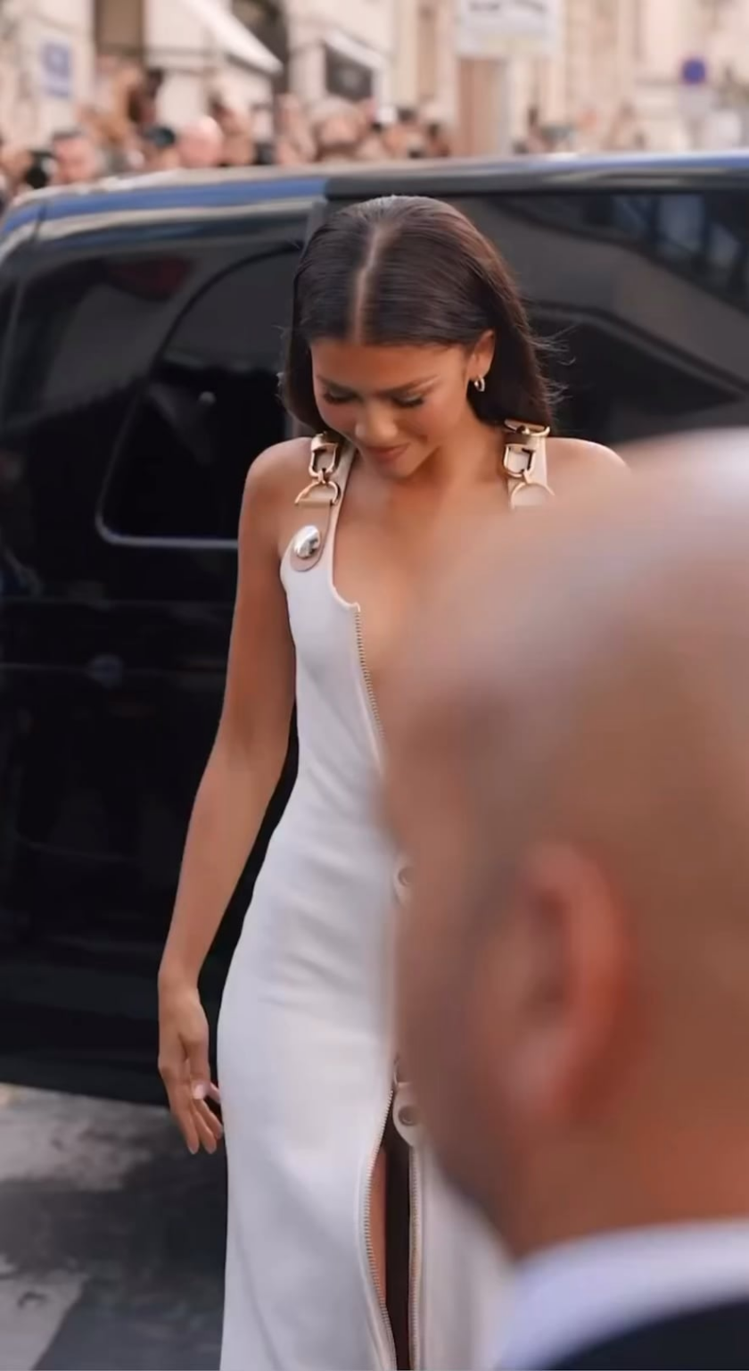 Zendaya at the Women’s Spring-Summer 2024 Show in Paris.