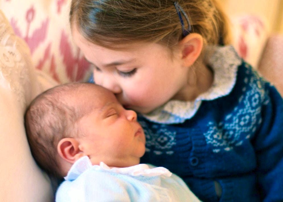 Princess Charlotte's 10th birthday. Gang of three: On April 27, 2018, it was announced that Princess Charlotte's brother would be called Louis. He was born on April 23, 2018.