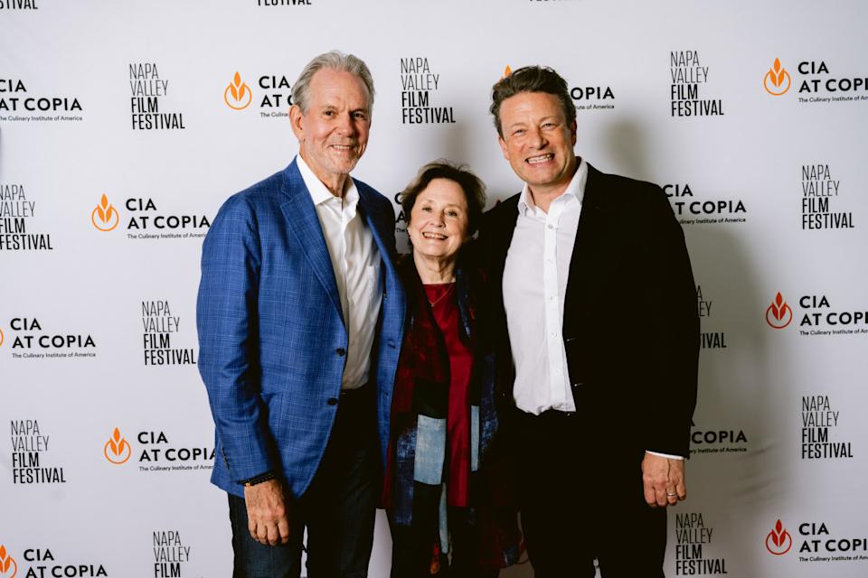 Thomas Keller, Alice Waters and Jamie OliverPhoto by Kristen Loken