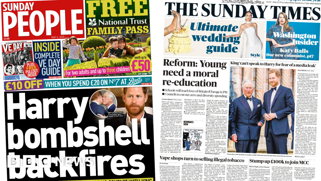 Harry bombshell ‘backfires’ and Reform ‘re-education’ Harry bombshell 'backfires' and Reform 're-education'