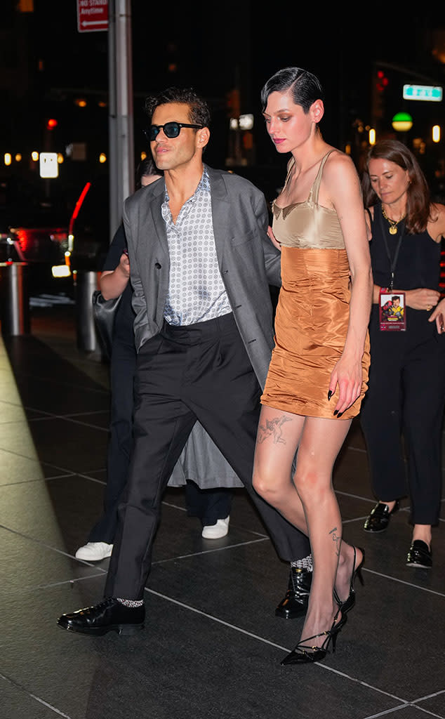 <p>Rami Malek & Emma Corrin</p>