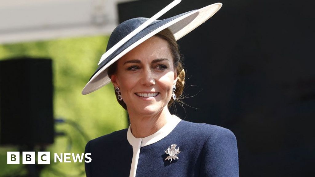 Kate officially names new Royal Navy warship HMS Glasgow Kate officially names new Royal Navy warship HMS Glasgow