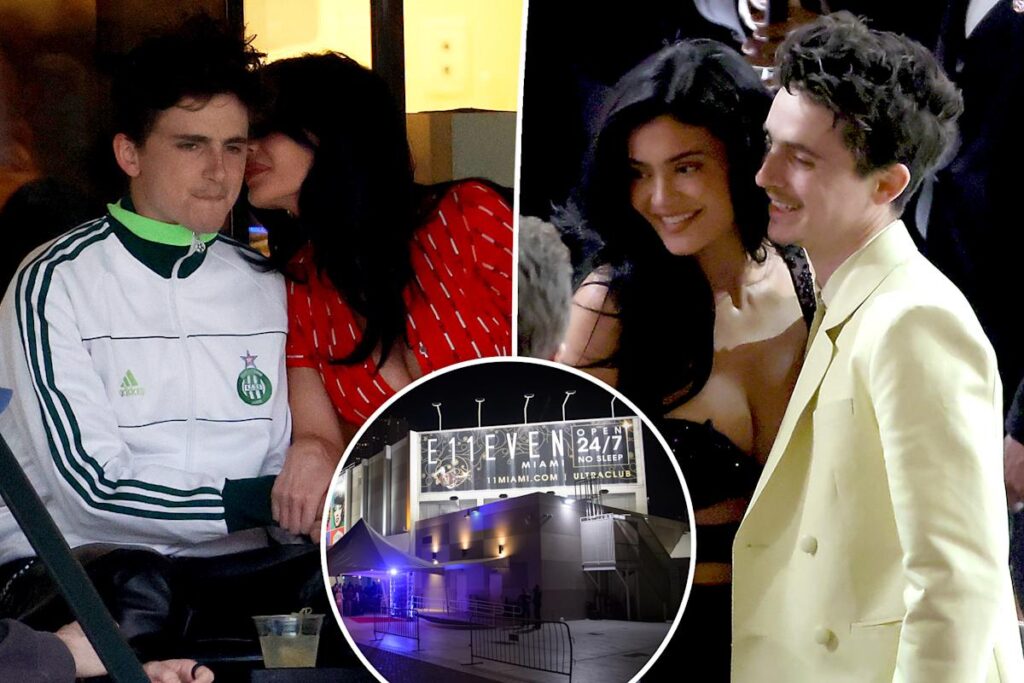 Kylie Jenner and Timothée Chalamet pack on PDA, party ‘well into the morning’ at Miami mega-club: sources Yahoo entertainment home