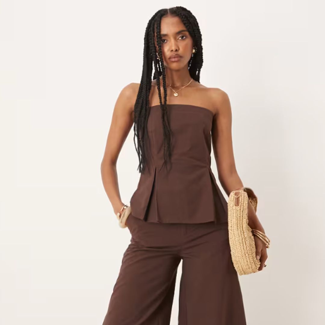 2-piece linen blend set