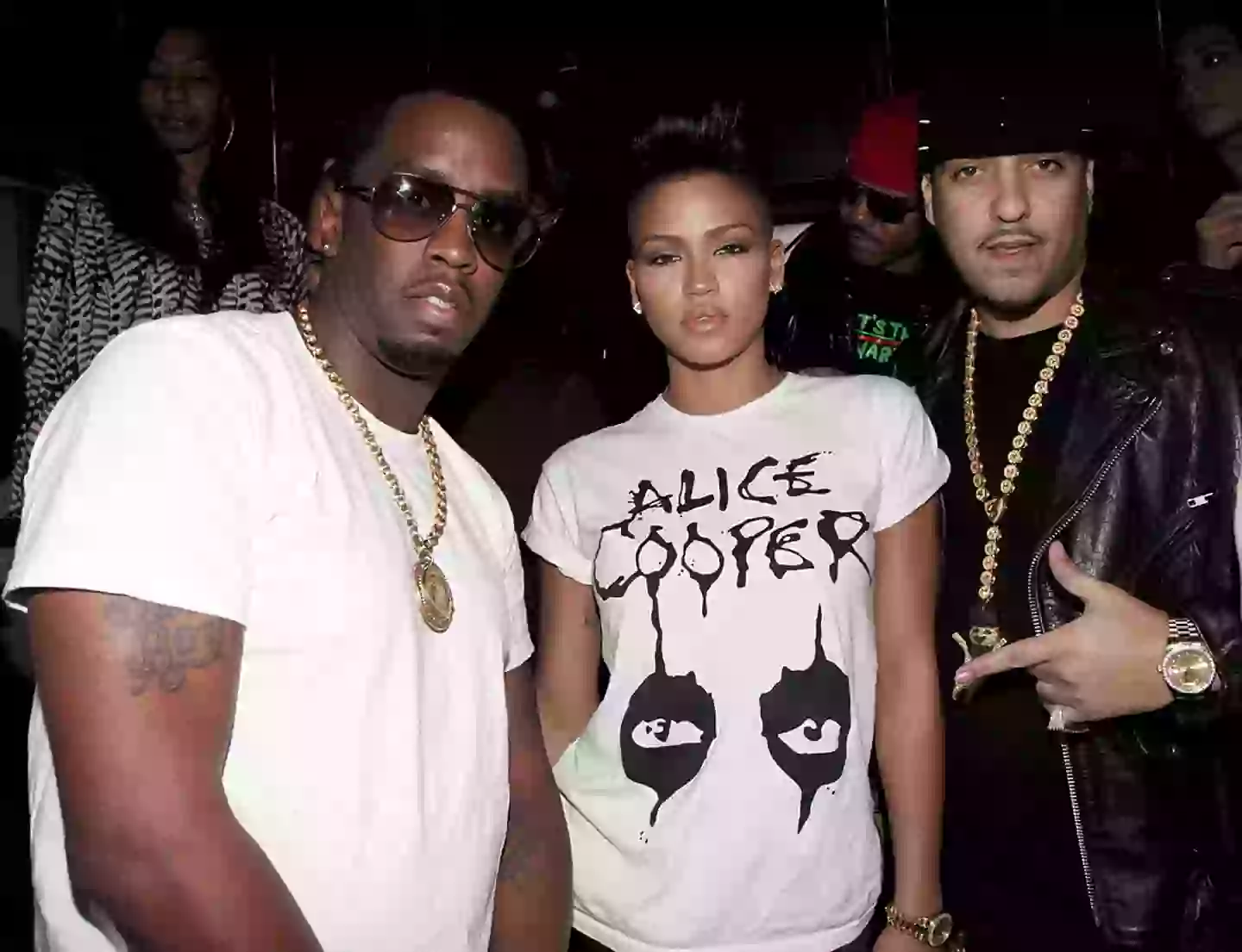Diddy with Cassie and French Montana in 2012 (Johnny Nunez/WireImage)