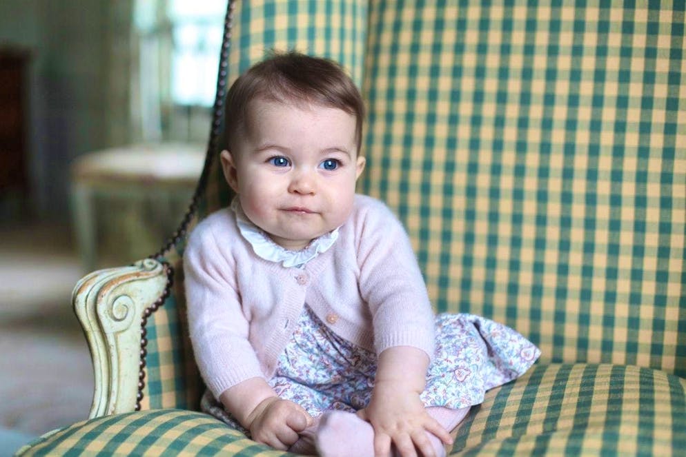 Princess Charlotte's 10th birthday. Official palace photo: Princess Kate published this photo of her daughter on November 29, 2015.