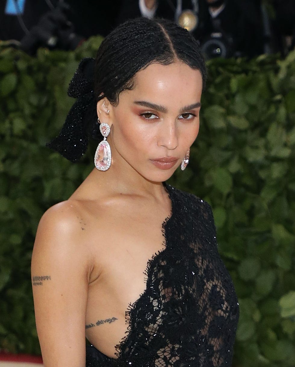 Zoe Kravitz attends the Met Gala, May 2018 zoe kravitz style file