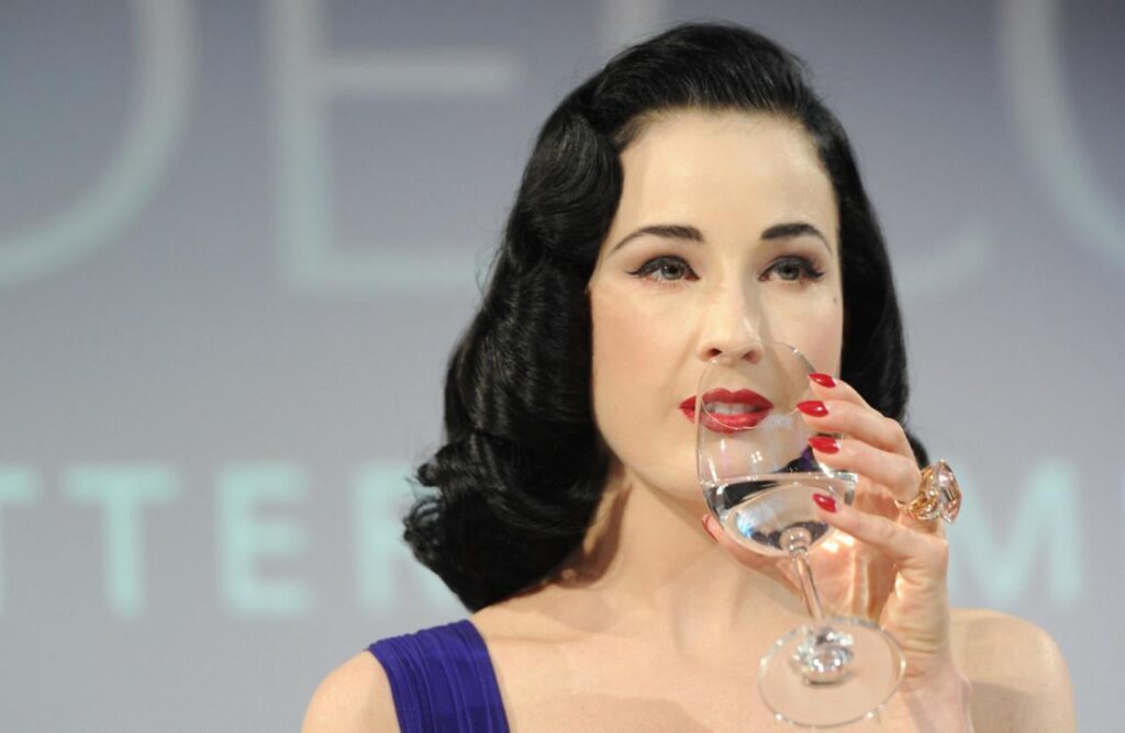 Dita Von Teese - ARTDECO Art Couture Collection at Bayerischer Hof - 4/26/12