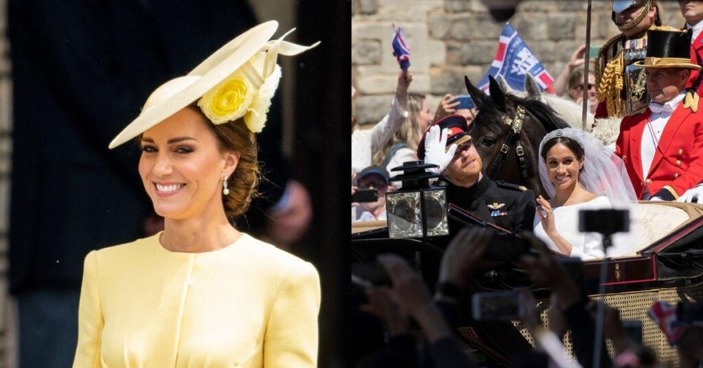 Kate Middleton Wears Hat From Meghan, Harry’s Wedding At Garden Bash Kate Middleton Wears Hat From Meghan, Harry's Wedding At Garden Bash