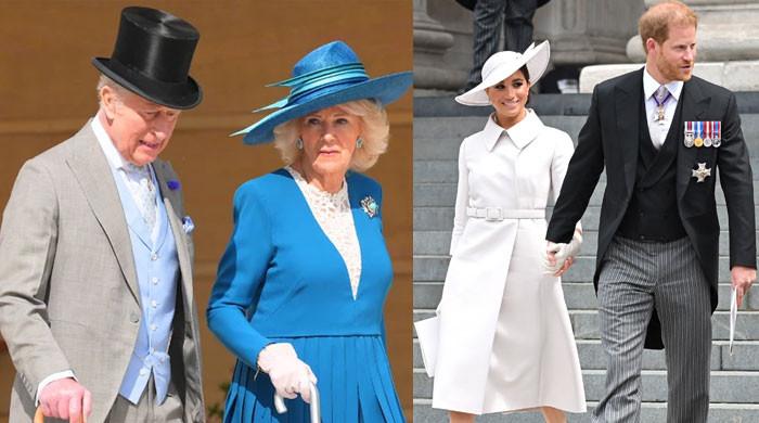 Queen Camilla gives subtle nod to Meghan as Kate skips Palace event Queen Camilla gives subtle nod to Meghan as Kate skips Palace event