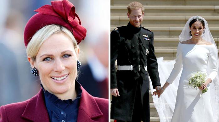 Zara Tindall addresses viral moment from Prince Harry, Meghan vows Zara Tindall addresses viral moment from Prince Harry, Meghan vows