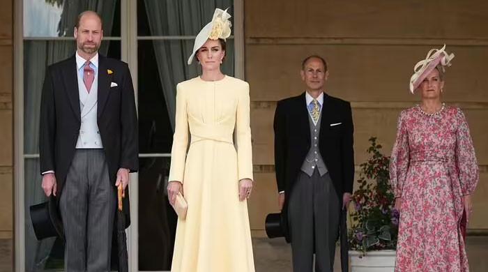Prince William, Kate Middleton shine as they host glamorous Buckingham Palace Garden Party
