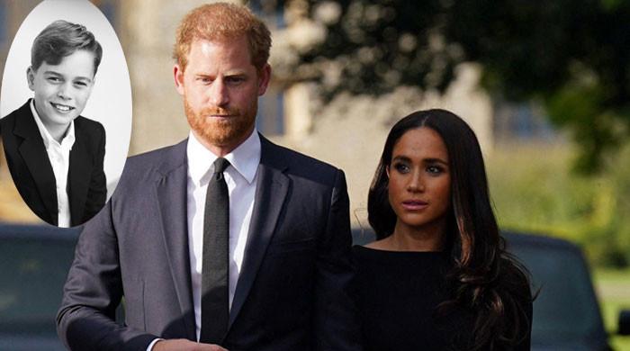 Prince George led Prince Harry, Meghan Markle out of the UK? Prince George led Prince Harry, Meghan Markle out of the UK?