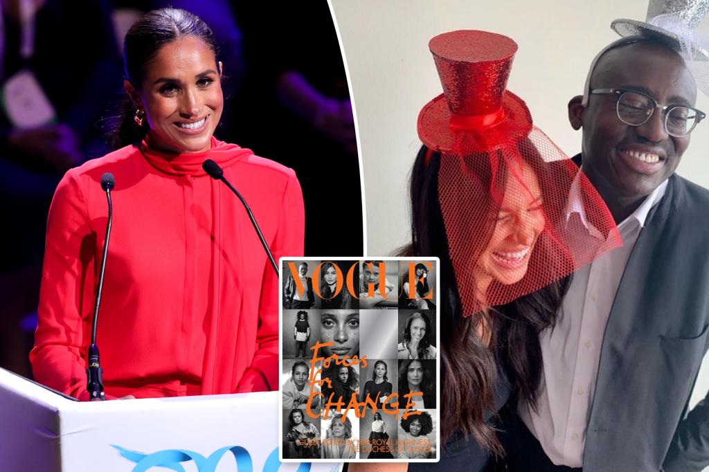 Meghan Markle, 'furious' Edward Enninful ended friendship over British Vogue cover debacle