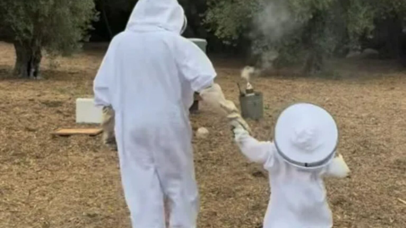 Meghan Markle shares rare video of daughter Lilibet BEEKEEPING as pair don adorable matching outfits Meghan Markle shares rare video of daughter Lilibet BEEKEEPING as pair don adorable matching outfits