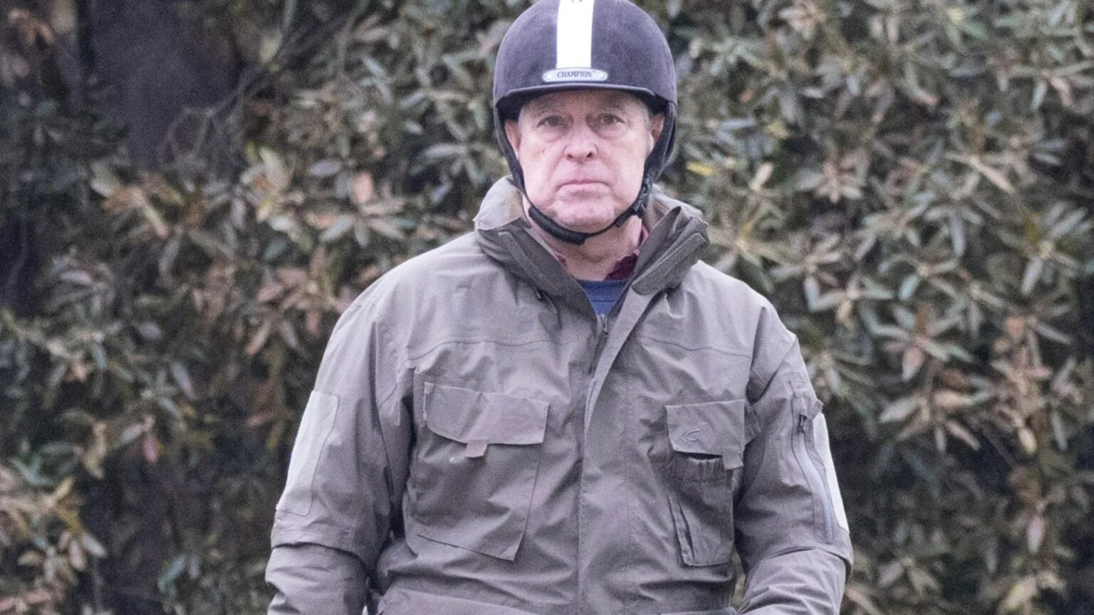 Prince Andrew looks stoney-faced as disgraced royal is excluded from VE Day celebrations