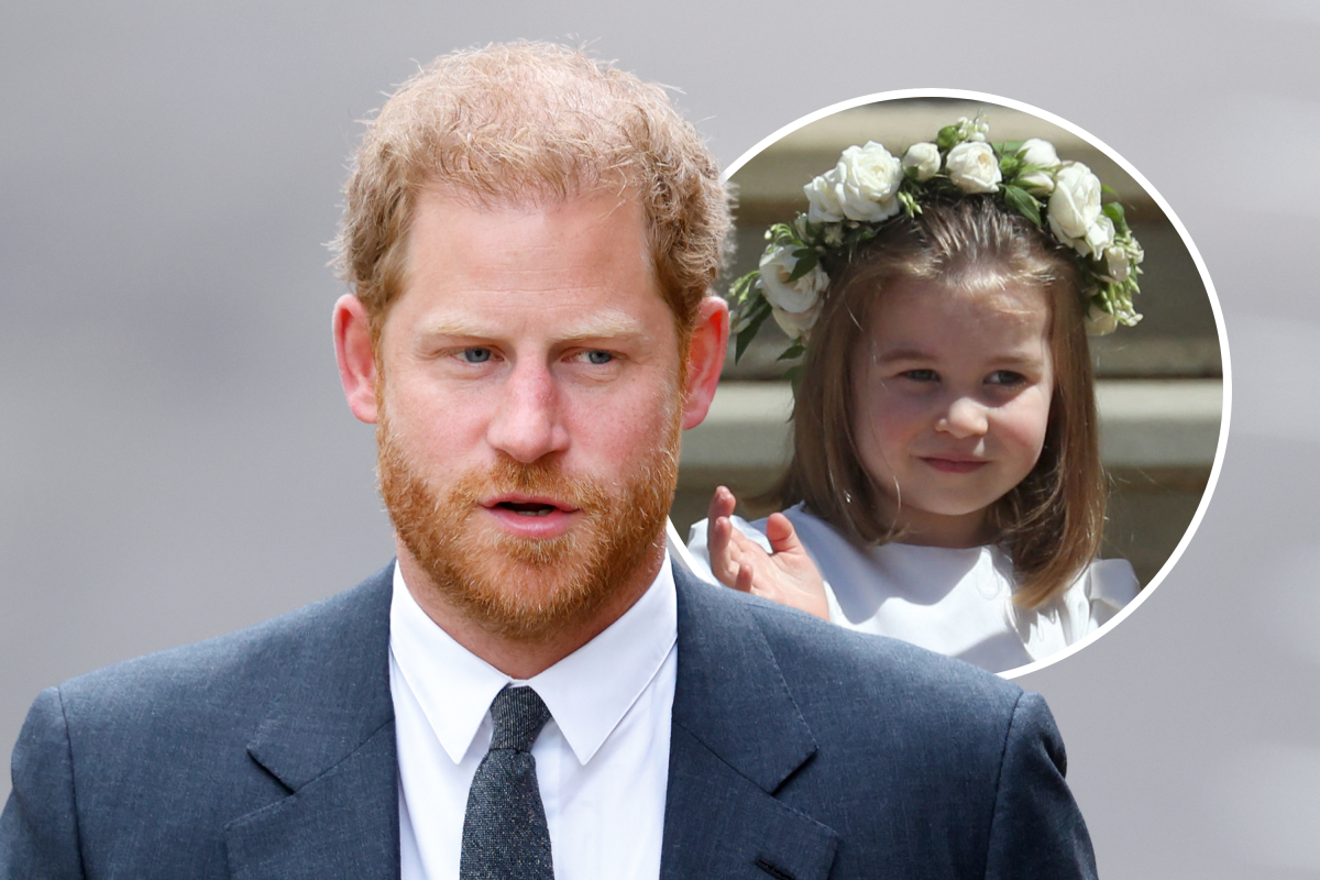 Prince Harry and Princess Charlotte