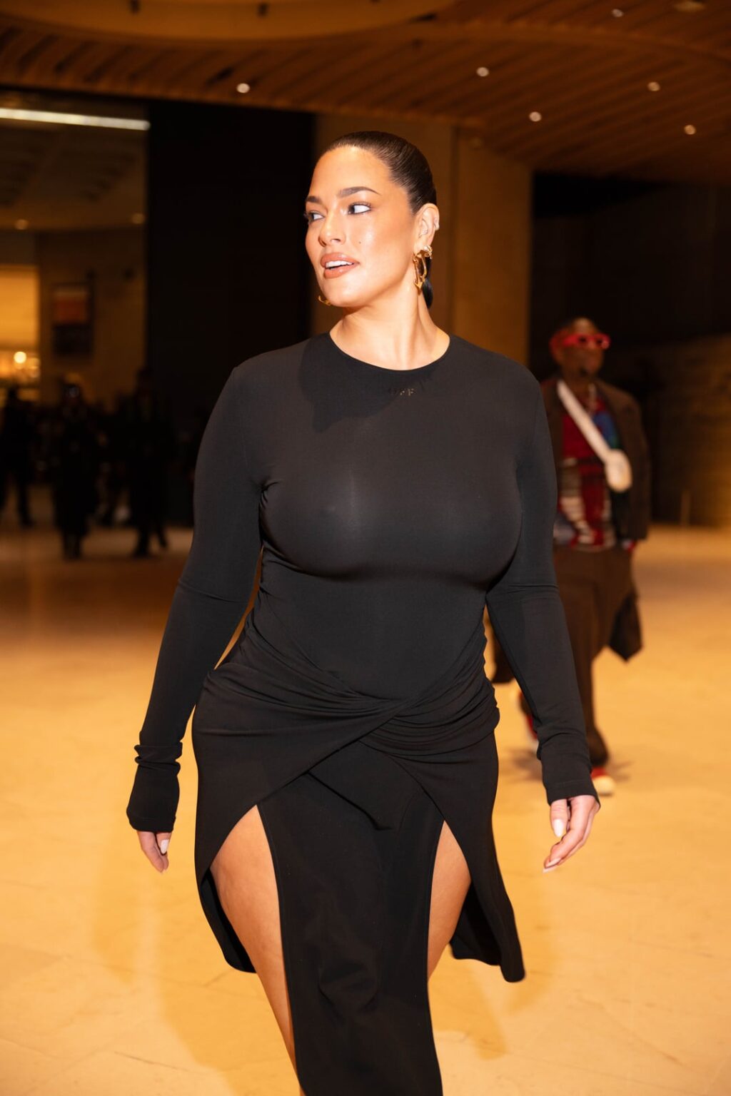 Ashley Graham - "Off-White Fashion Show in Paris" 29.02.2024