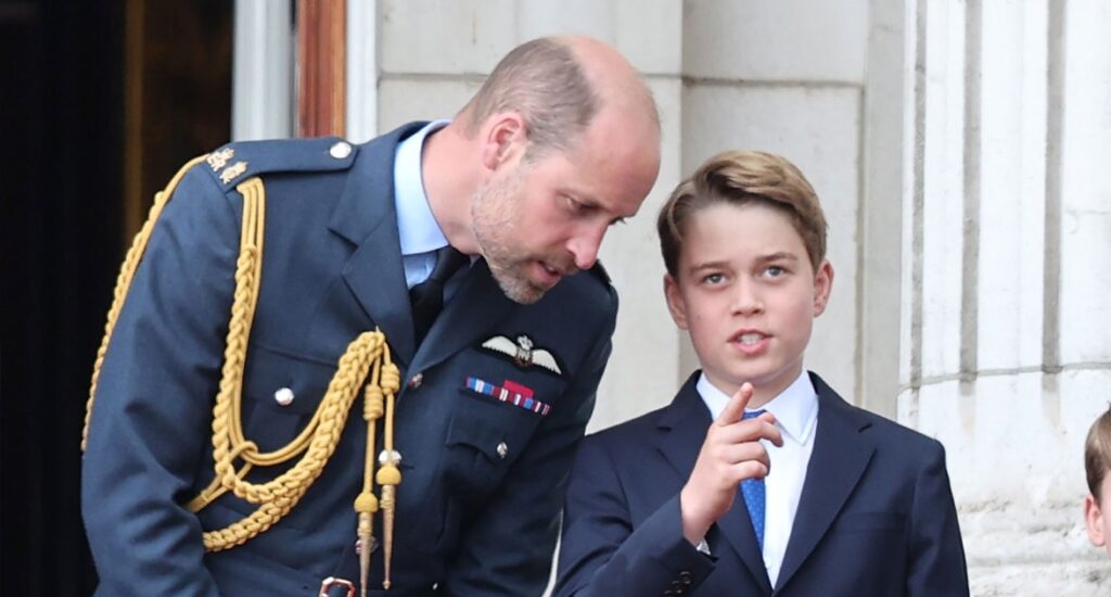 Prince William & Prince George’s Body Language Are So Similar