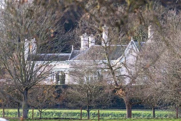 Adelaide Cottage on the Windsor Estate, the home of The Duke and Duchess of Cambridge.
